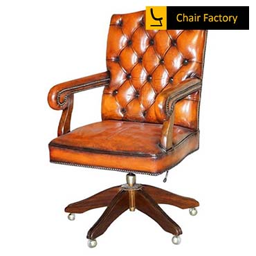Barsamin Italian Leather Visitor Chair